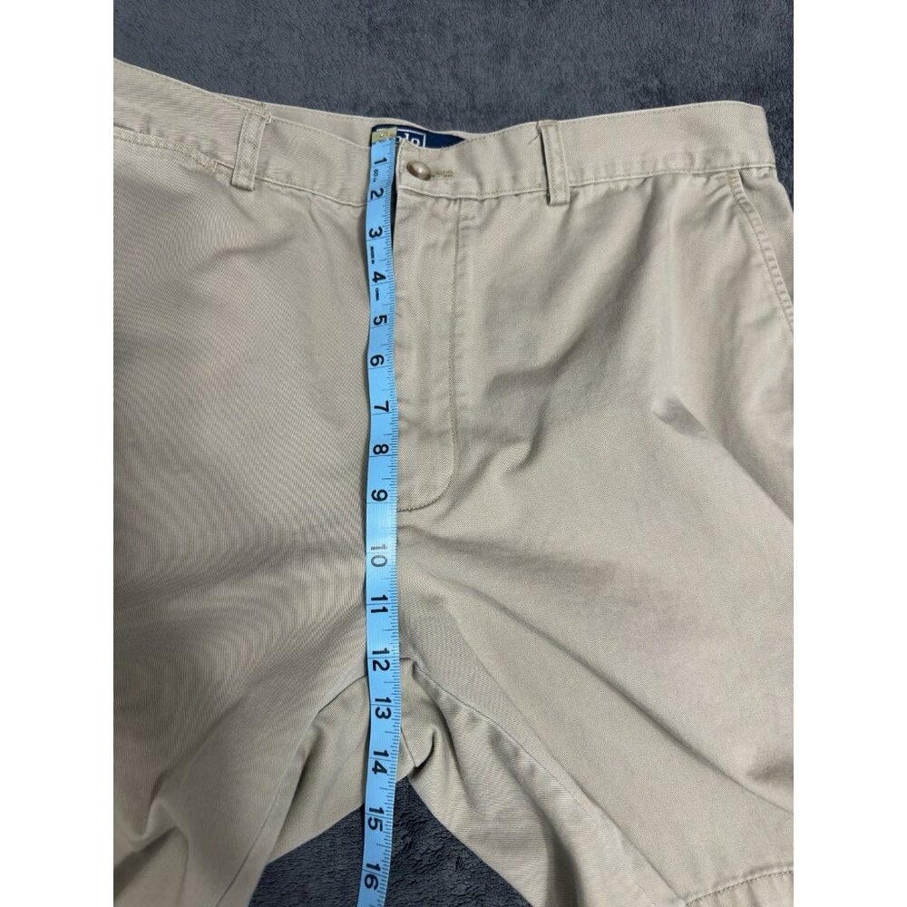 Polo Ralph Lauren Mens Classic Fit Chino Shorts Size 36 Beige 100% Cotton - Picture 11 of 13
